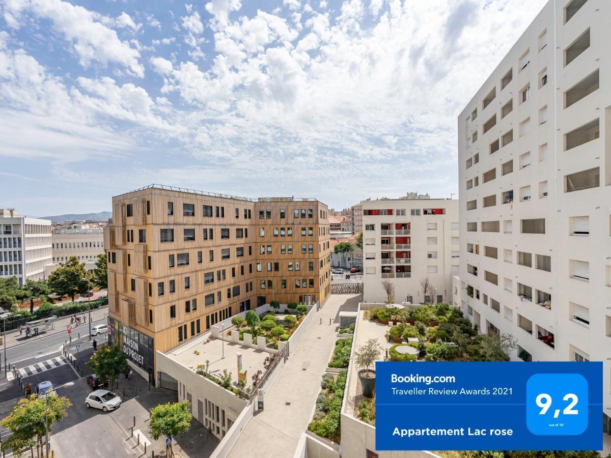 Appartement Lac Rose - Parking, Metro, Jusqu'A 4 Personnes 马赛 外观 照片