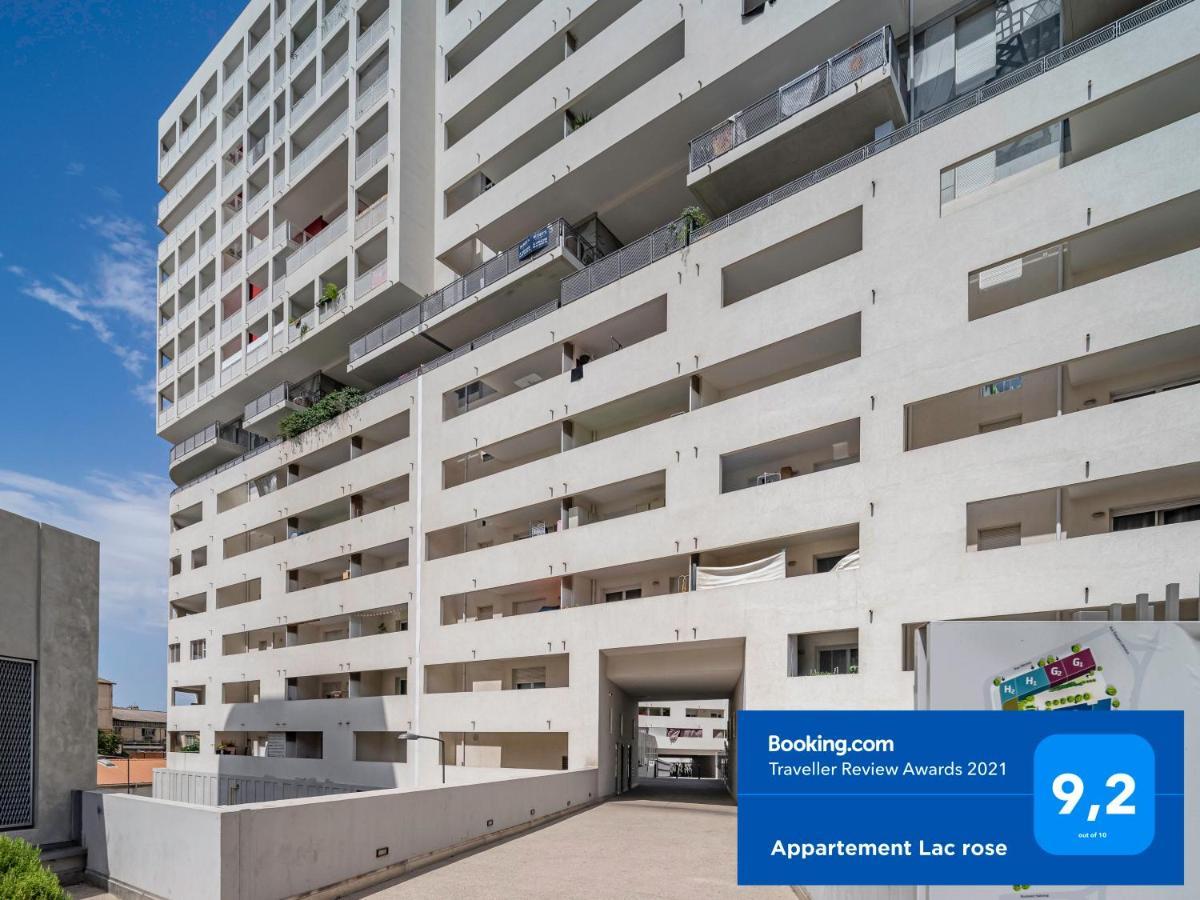 Appartement Lac Rose - Parking, Metro, Jusqu'A 4 Personnes 马赛 外观 照片